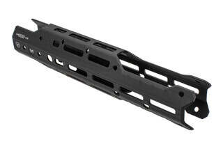 The Strike Industries 11 inch Gridlok handguard features a matte black anodized finish